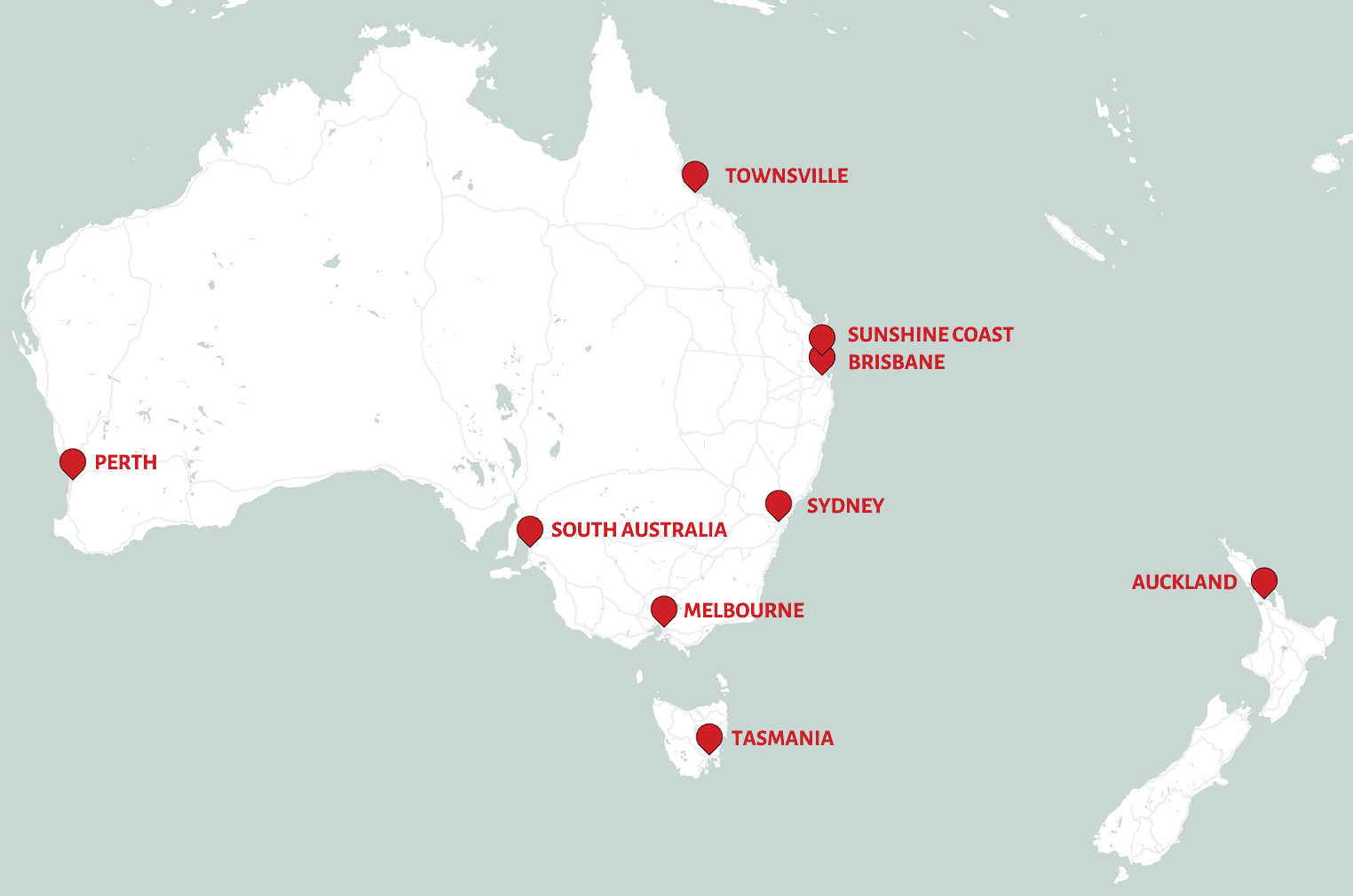 Raystech Map Locations